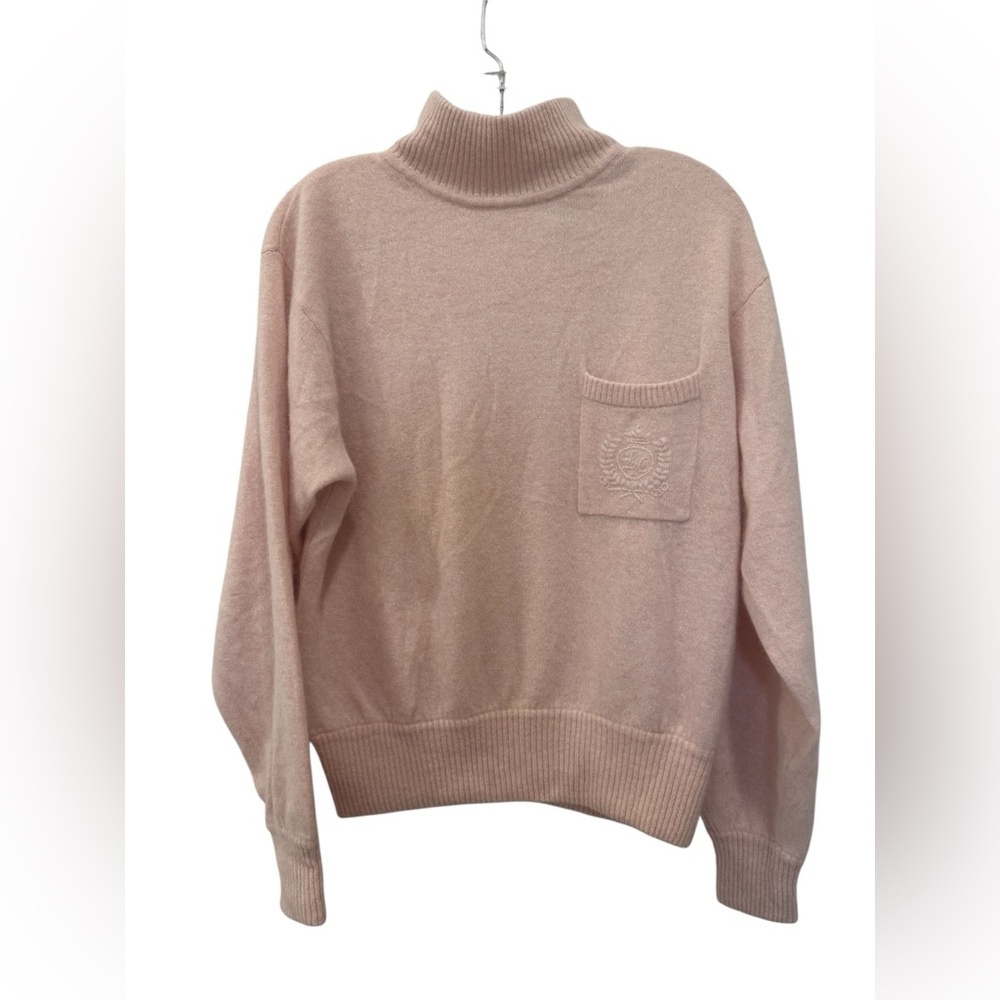 Vintage Liz Claiborne Pink Crewneck Sweater - Picture 1 of 5